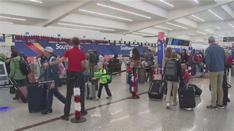 Holiday travel is mostly nice, but with some naughty disruptions again on Southwest Airlines
